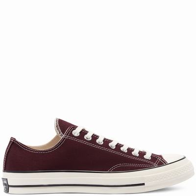 Converse Vintage Canvas Chuck 70 - Miesten Tennarit - Mustat/Viininpunainen